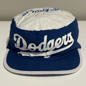 Blue and White Dodgers Cap